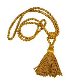 Függönyelkötő bojt arany színben