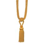 Függönyelkötő bojt arany színben