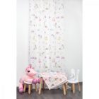 Szivárványos unikornis mintás függöny