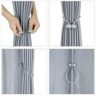 Mágneses függönyelkötő, fekete