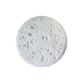 Mágneses függönyelkötő, kő hatású, fehér színű