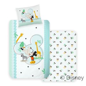 Mickey egeres ovis ágyneműhuzat pamut 90 x 130 + 40 x 50
