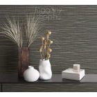 Raffia hatású tapéta, antracit színű, Marburg Botanica 33320