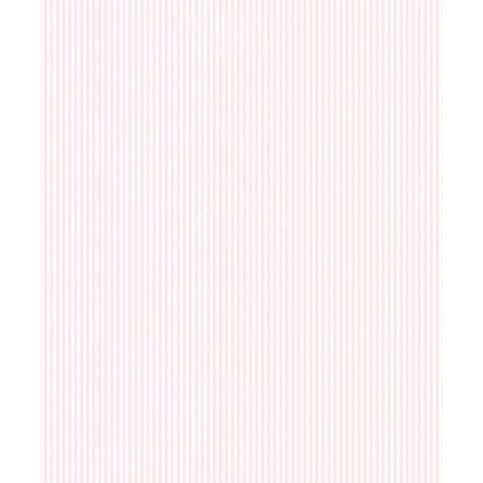 Csíkos rózsaszín és fehér szövethatású tapéta, Grandeco Jack 'n Rose LL-03-05-8