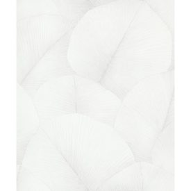   Levélmintás tapéta japandi stílusban, Marburg Kumano 34507
