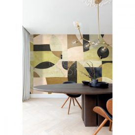   Tapéta panel absztrakt mintával, Khroma Aquila Patina Arcadia DGILA1031-1034