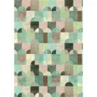 Tapéta panel geometrikus mintával, Khroma Aquila Ivy Oasis DGILA2051-2052