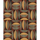 Geometriai mintás tapéta, Khroma Aquila Occidens Russet ILA303