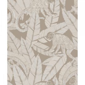   Bézs majom mintás design tapéta, Khroma Tribute Monkey desert Tri003