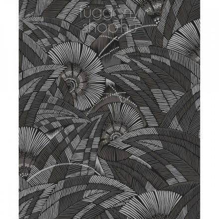 Stilizált dzsungel mintás design tapéta, Khroma Tribute Bali Night 403