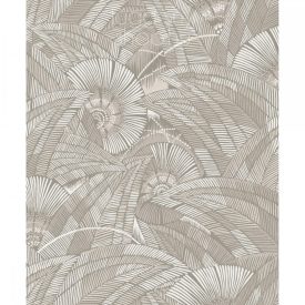   Stilizált dzsungel mintás design tapéta, Khroma Tribute Bali Desert 407